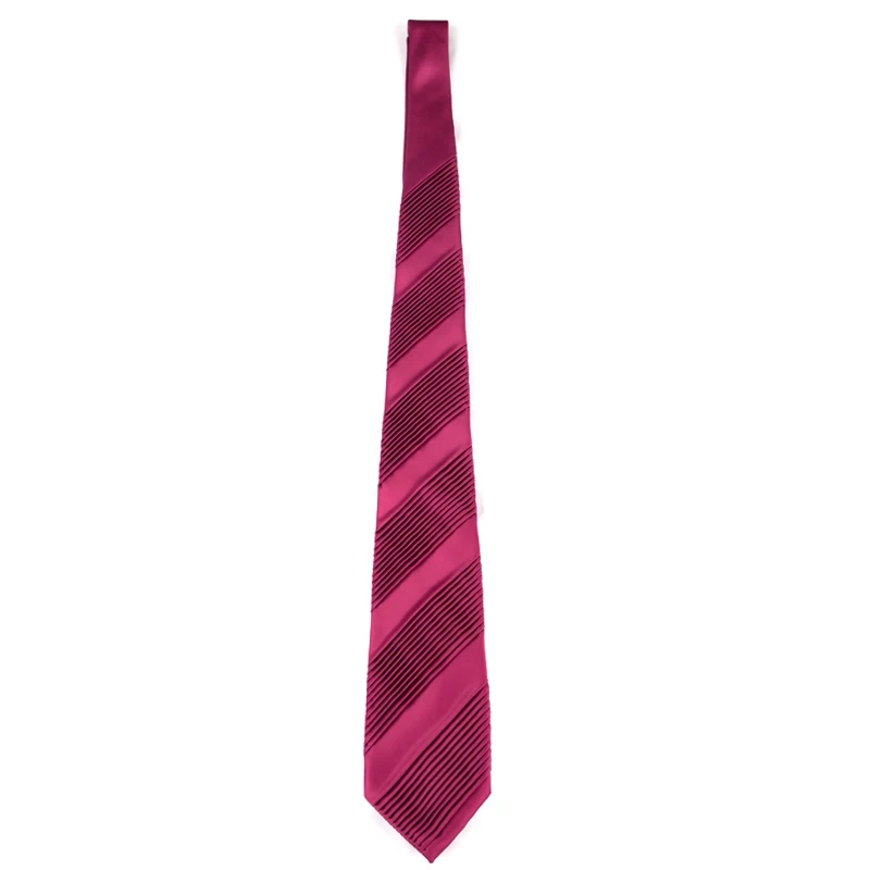 Italian Custom Made Plain Pleated Ties