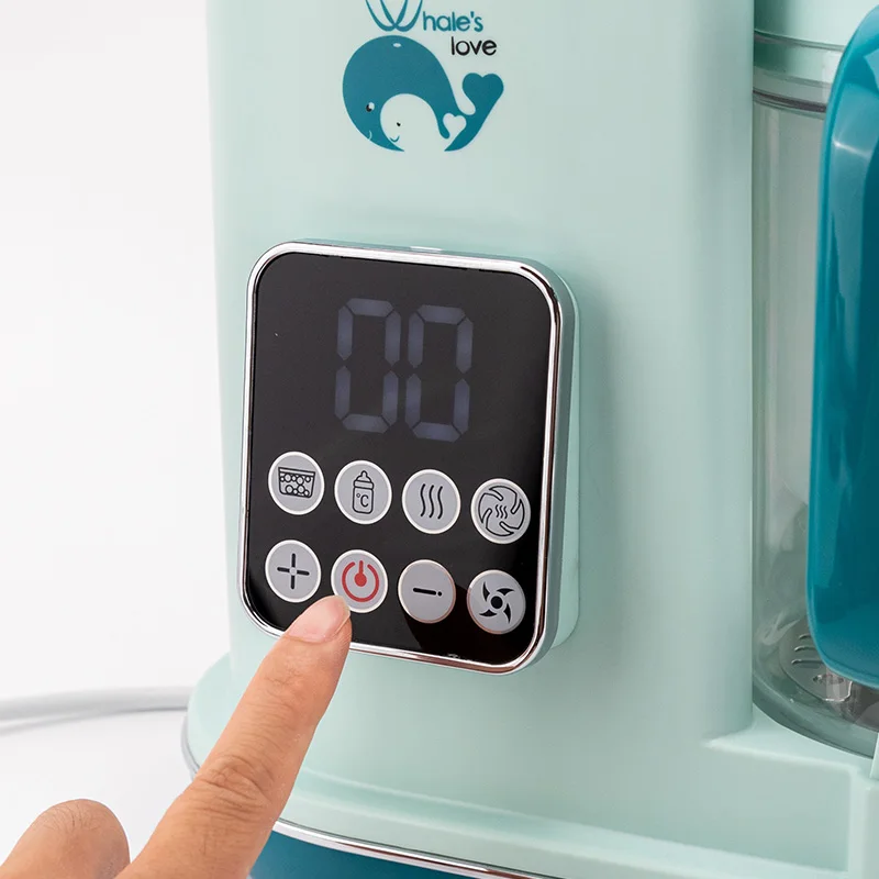 2022 new Baby Food Maker Multi-Function digital control Steamer Grinder Blender Baby Food Warmer Mills Machine