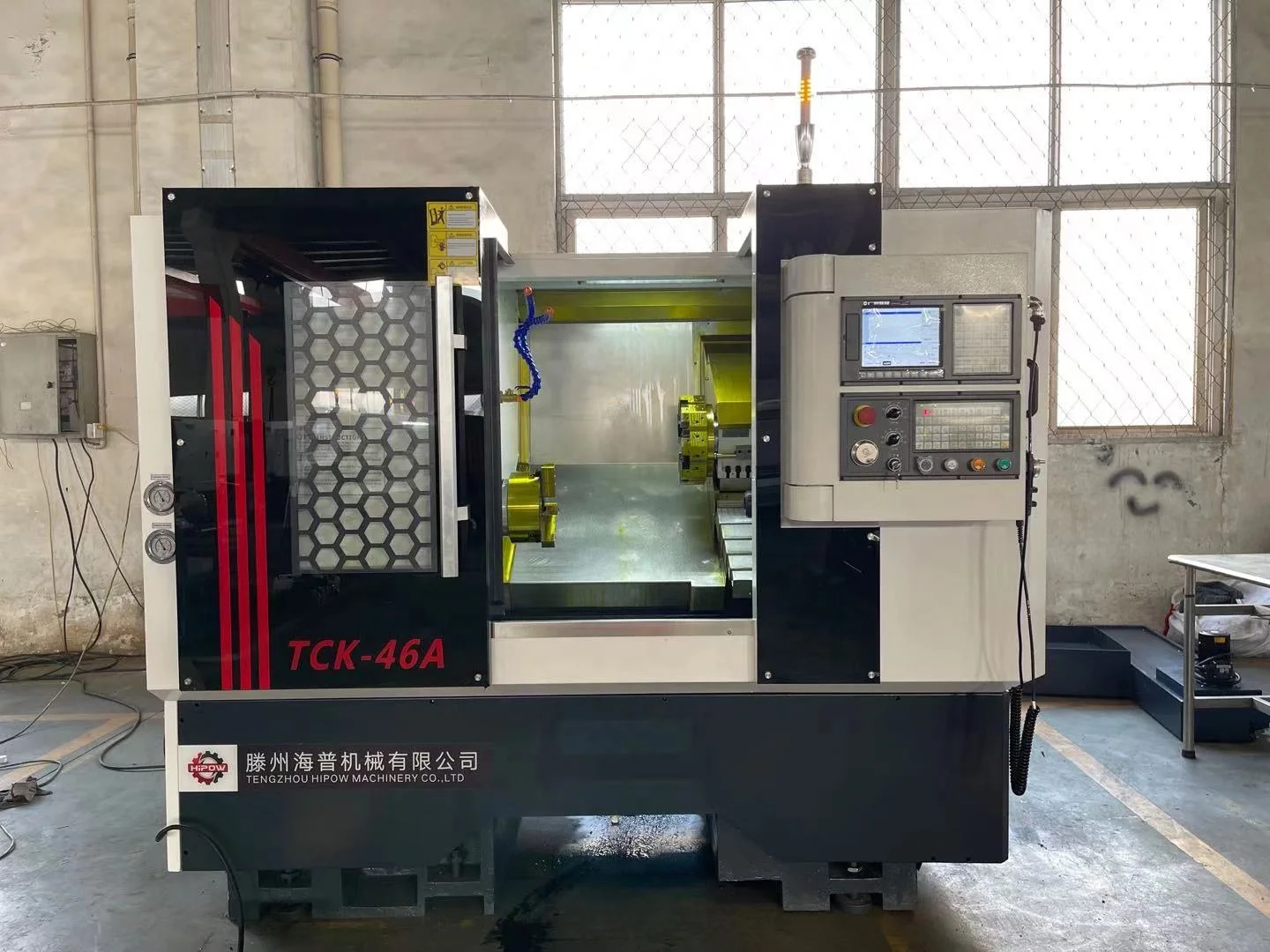 Высококачественный токарный станок Tck46a Fanuc с ЧПУ