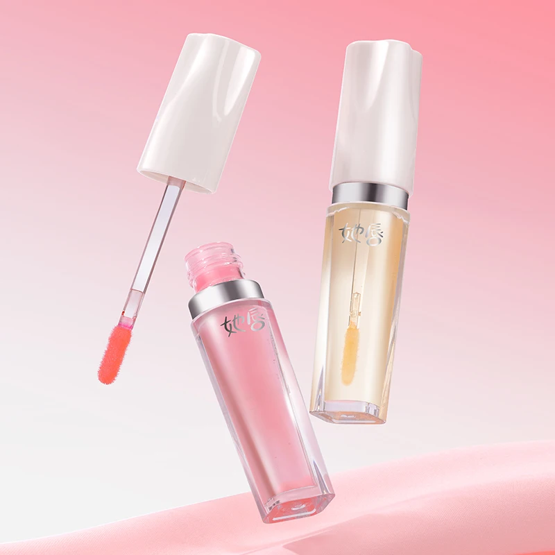 High Quality Lip Gloss Moisturizing Anti-cracking Long Lasting Waterproof Non Sticky Remove Lip Line Color Change Lip Serum Oil