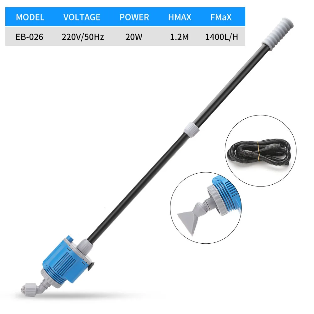 Hot sale Aquarium Cleaning Tools Fish Tank Cleaner Kit Multifunctional Long Handle Fish Tank clean set