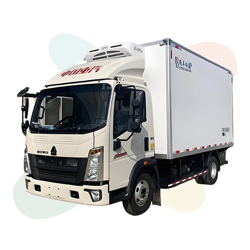 NEW Used Howo 4X2 Refrigerated Truck 5T 7T 10T Diesel Thermo King -18 Truck Refrigerator Frozen Food Transport Diesel For Sale