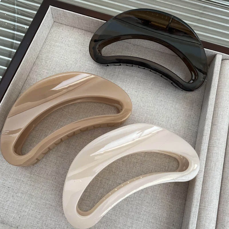 wholesale high quality Plastic hair claw clip high quality big size hair claw clips for women
