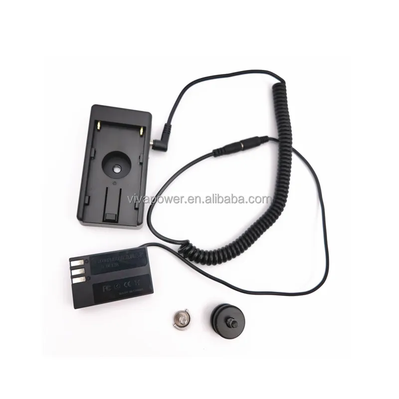NP F970 F750 Battery Holder Mount Plate Plus D-DC128 DC Coupler D-LI109 Dummy Battery K-AC128 for Pentax K-R K-2 K-30 K-50