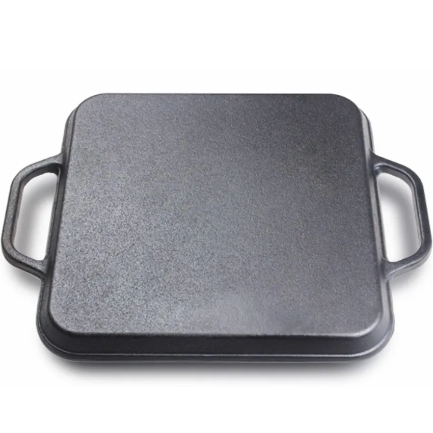 Cast Iron square shape grill pan
