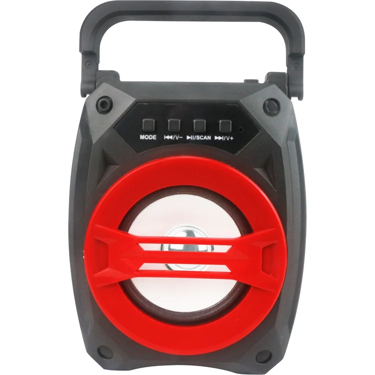 New Design High Quality ZQS1826B Wireless Portable Music Mini Usb Bt Speaker With Led Colorful Lights