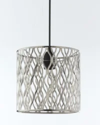 Residential Contemporary Pendant Lamp Plated Lampshade For Room Decorative Light Lamp