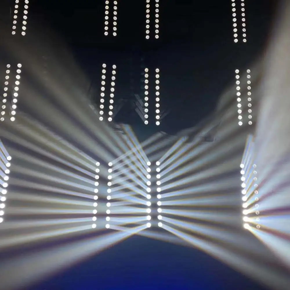 2022 Qiixn Новый сценический dmx dj lyre 10x40 Вт rgbw 4 в 1 светодиодный луч моющийся зум движущаяся балка настенный светильник