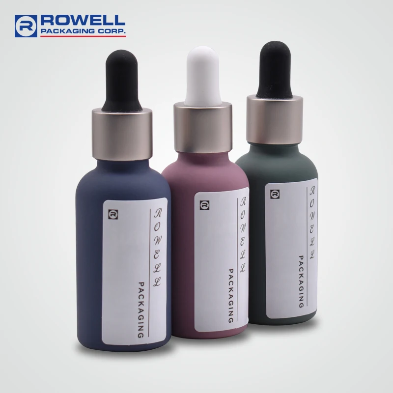 ODM 30ML Empty Good Price Frosted Serum Bottle with Dropper Pipette
