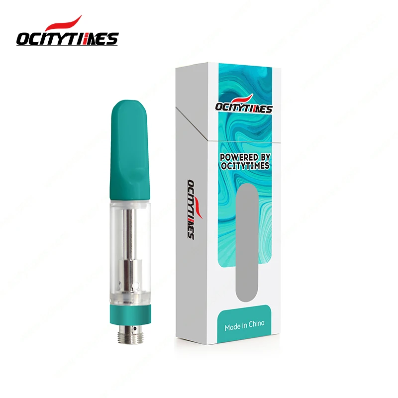 Stainless steel ceramic coil vape carts 510 cbd cartridge with custom paper