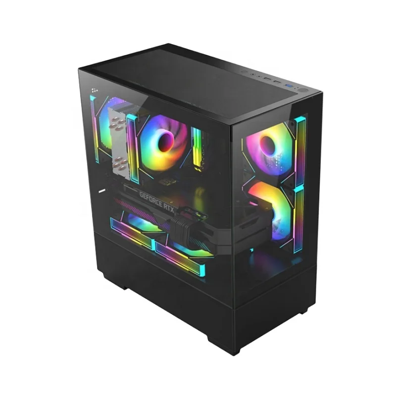 Small fish tank MATX atx pc gaming case wholesale case computer