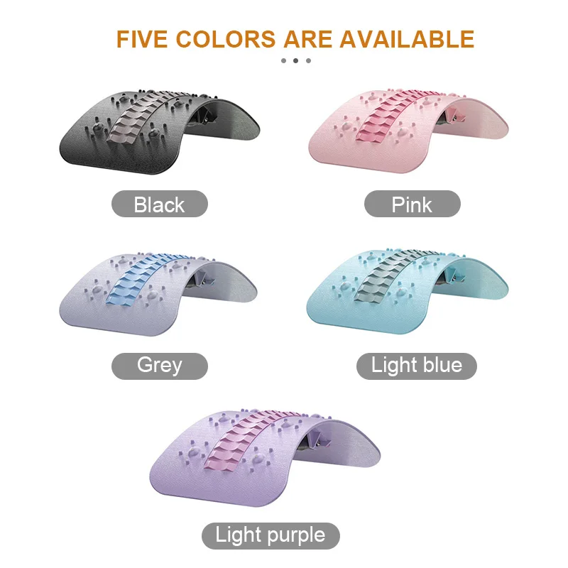 2022 hot sale new style portable  back muscle stretcher lumbar massager waist massager