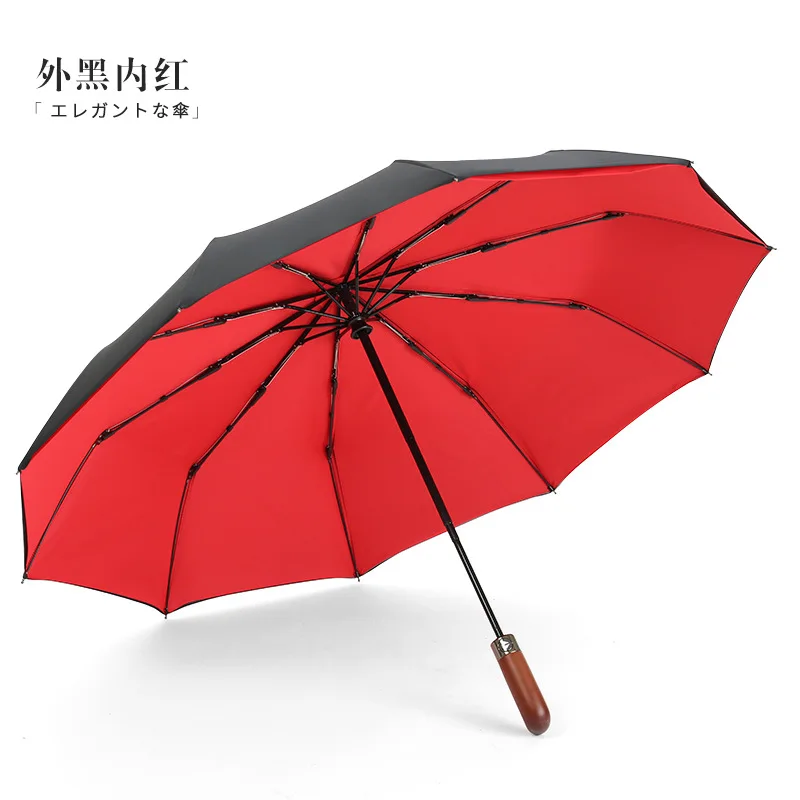 Cooling Mist Stick Umbrella High Quality 23 Inch Black Gift Steel Frame Battery Fabric Button Pattern Blueprint FAN Pcs Plastic