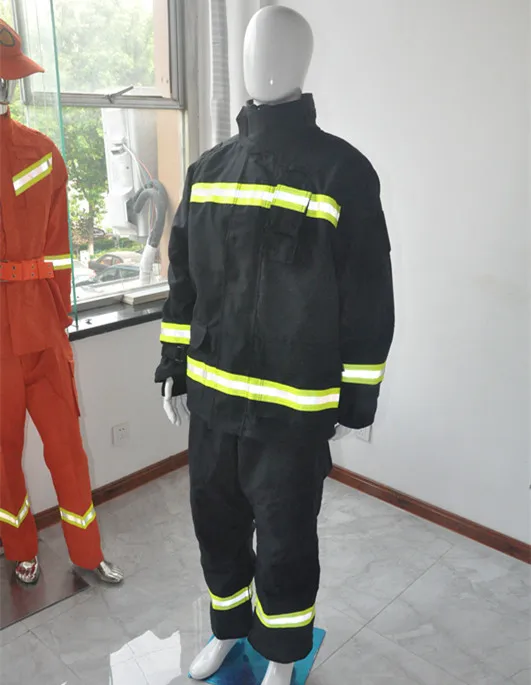 Aramid fire fighting fireman fire proof suit