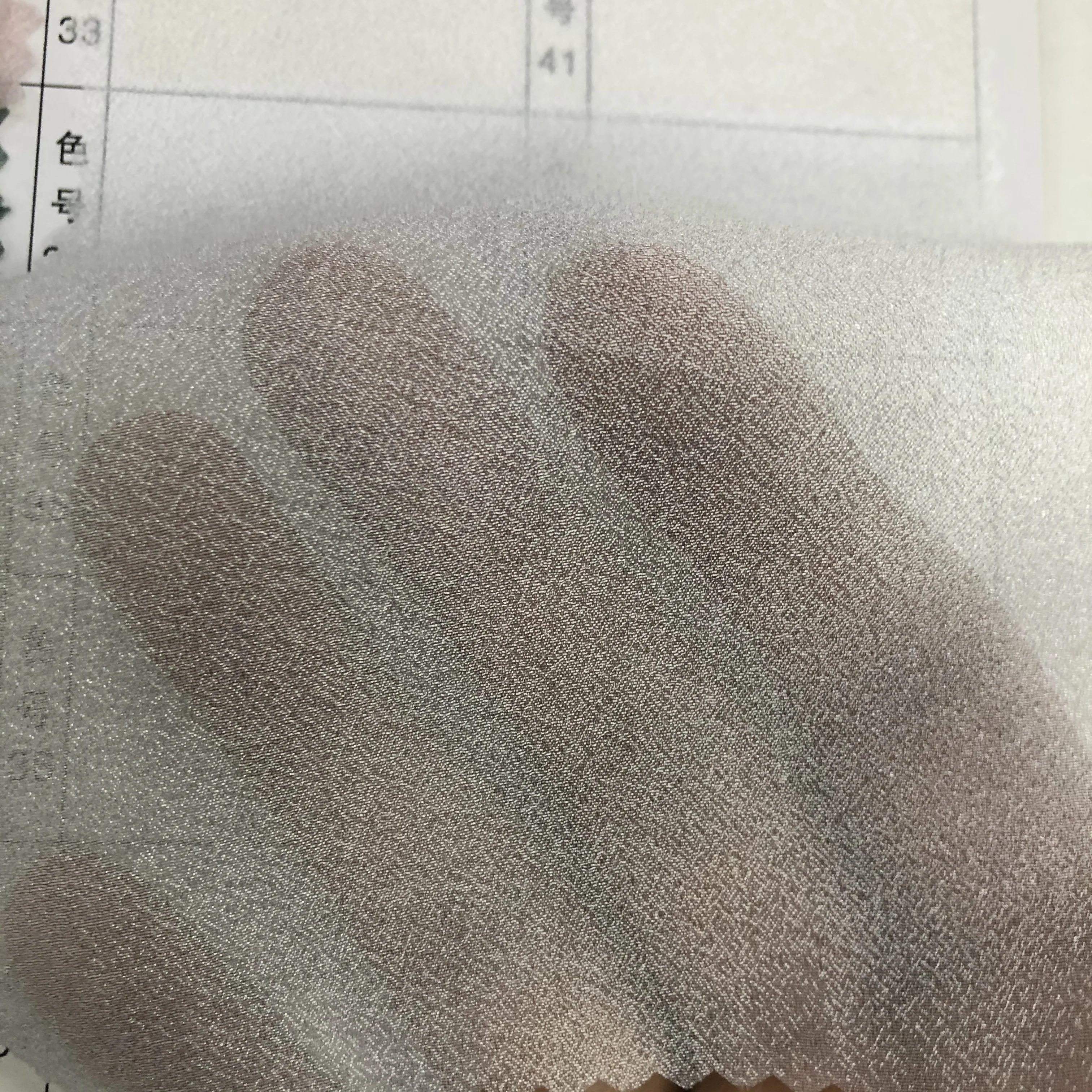 Luxury Silk very light woven Fabric polyester viscose fabric