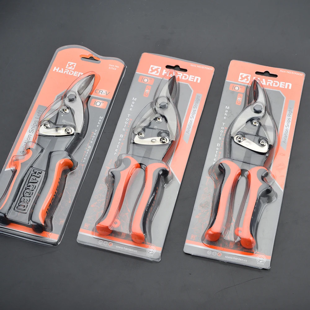 Hand Tool Chrome Vanadium Metal Straight Aviation Tin Snip