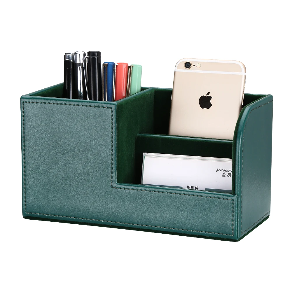High Quality Green Office Storage Holder School Home Storage Box For Pen