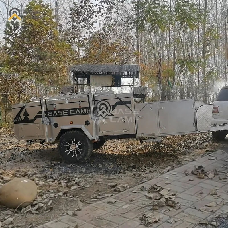Большой прицеп для палатки передний задний складной жесткий напольный кемпера