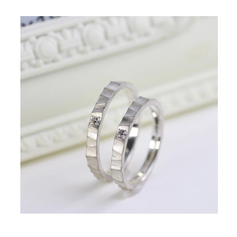 
Width Is Customizable Fashion Diamond Jewelry Luxury Ring Gold 