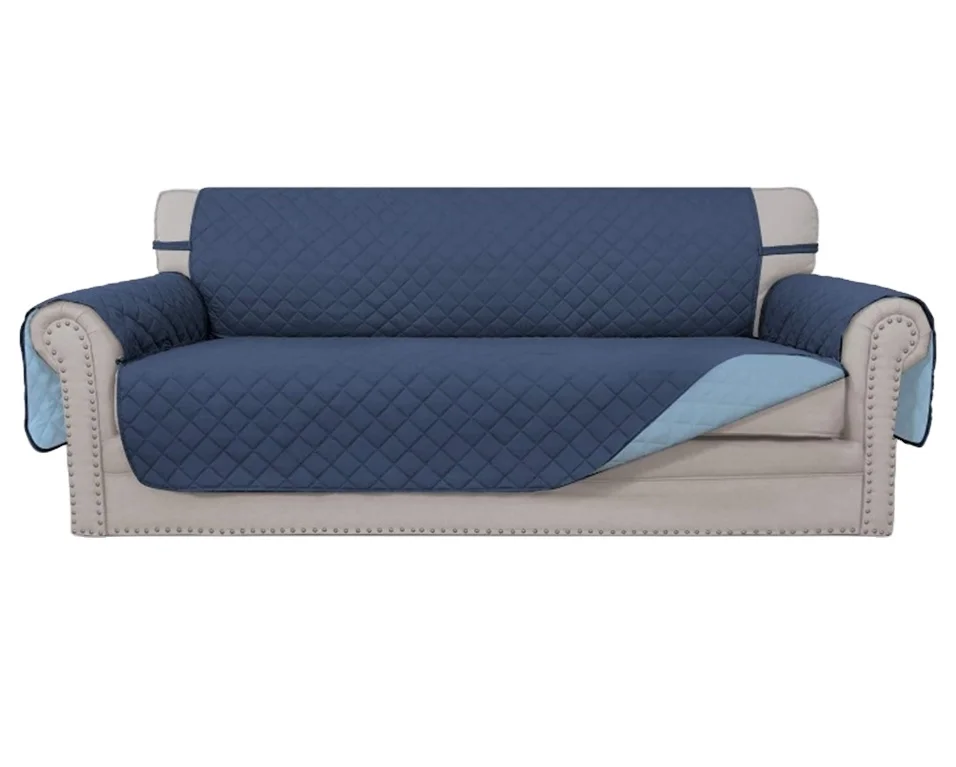 Washable sofa Couch protector Covers soft plush quilting pattern elastic solid European AMERICAN Style sofa Cover Furniture