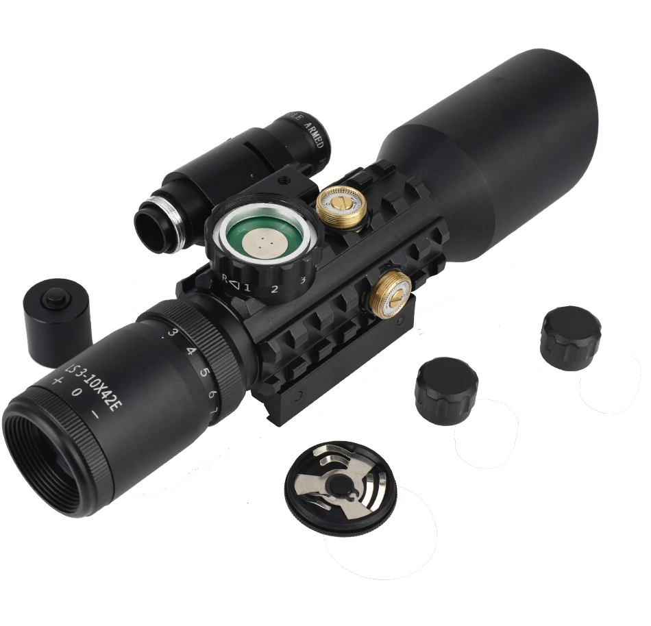 SYQT IR Compact Tactical Sight Long Range Green Dot laser Sight Sight Scope For Outdoor Hunting