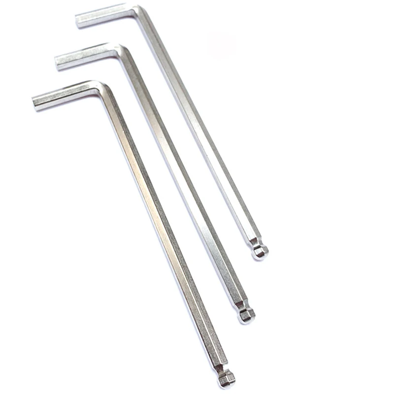 China wholesale L Type Wrench Ball Point Hex Allen Key Anti-Theft Set Wrench