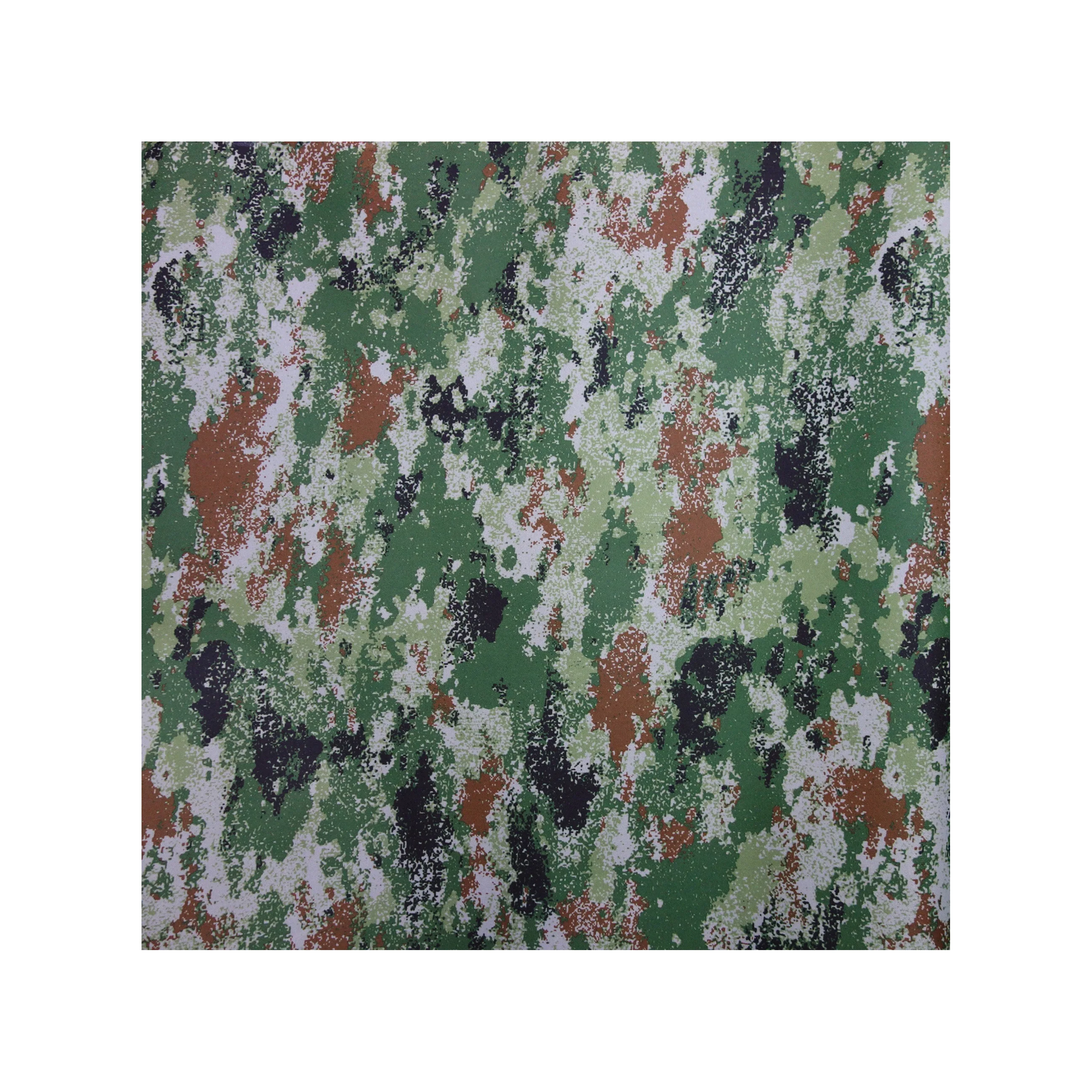 Factory Direct Supply 600D PVC Russian camouflage Printed polyester fiber Oxford cloth Outdoor backpack tent fabric