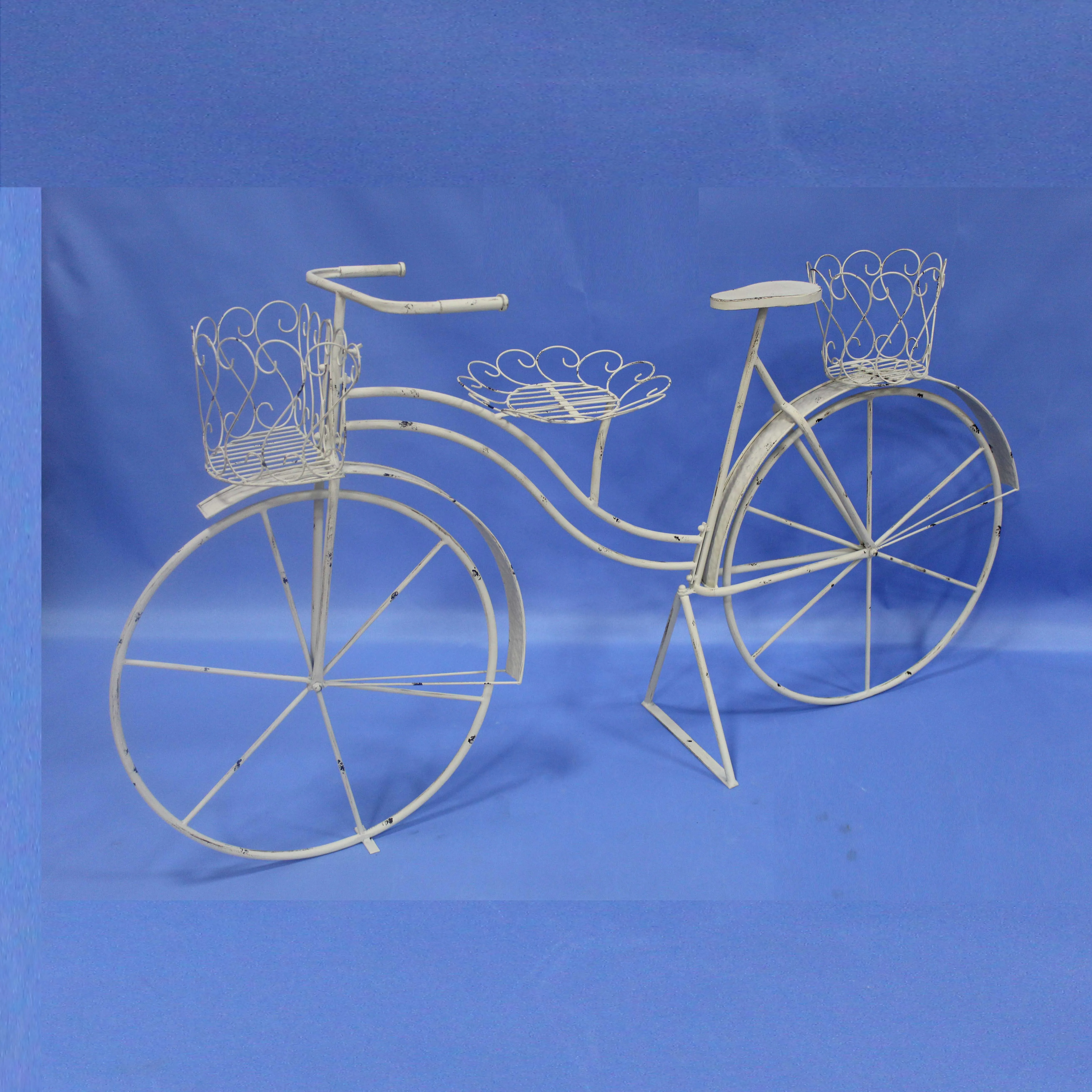 Creative Custom Garden Indoor Plant Home Decoration Bicycle  Holder Flower Pot