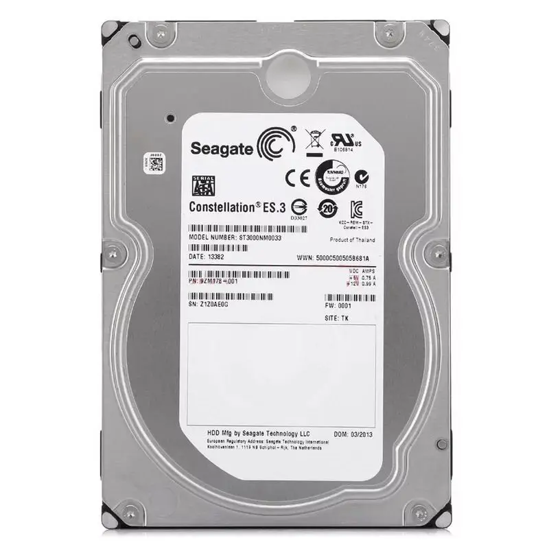 Dell HDD Seagate st3000nm0033 3TB enterprise hard disk 3T monitoring array hard disk