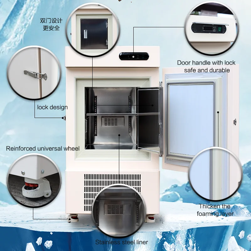 DW-86L28 Laboratory freezer medical  refrigerator ultra-low temperature vaccine freezer