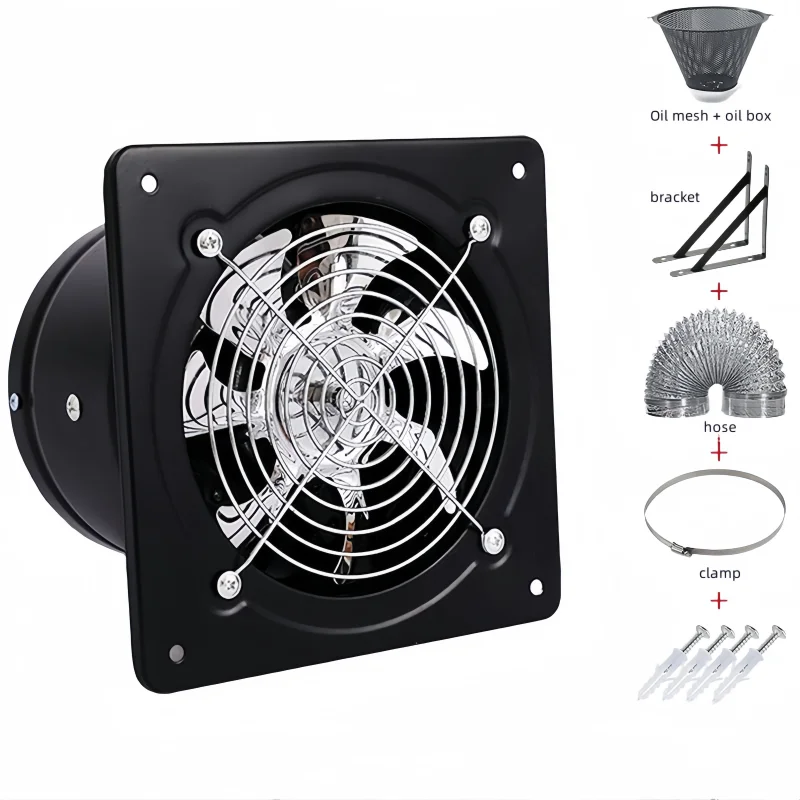 Embedded hidden cabinets range hoods Household top suction convenient range hood 8inch kitchen range hood