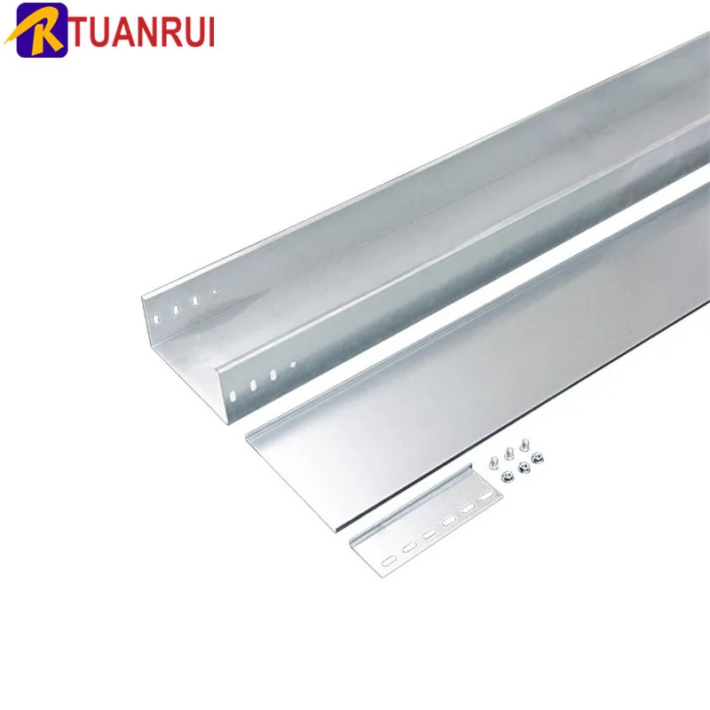 Galvanized steel cable tray Perforated cable ladder mesh cable tray