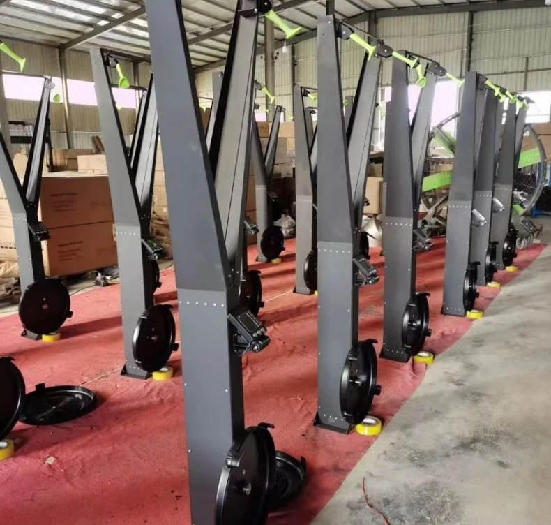 Factory supply wind ski machine adjustable resistance commercial home fitness double arm high pull silent