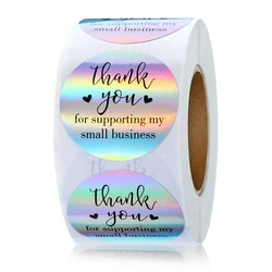 Bulk Factory Price thank you stickers custom individual die cut sticker creator holographic stickers