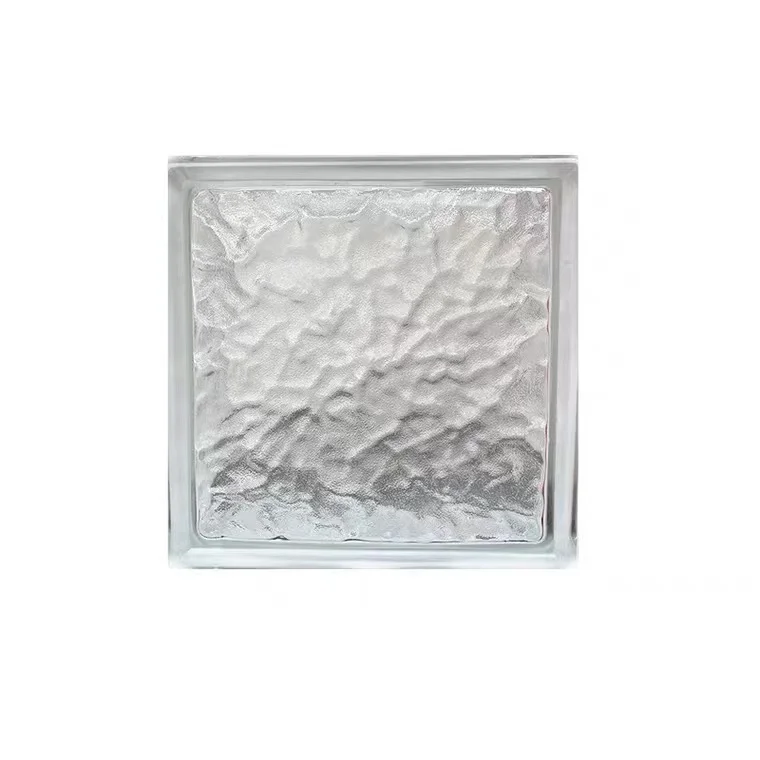 glass brick  high quality low price 190*190*80mm 145*145*80mm decorative glass hollow glass brick