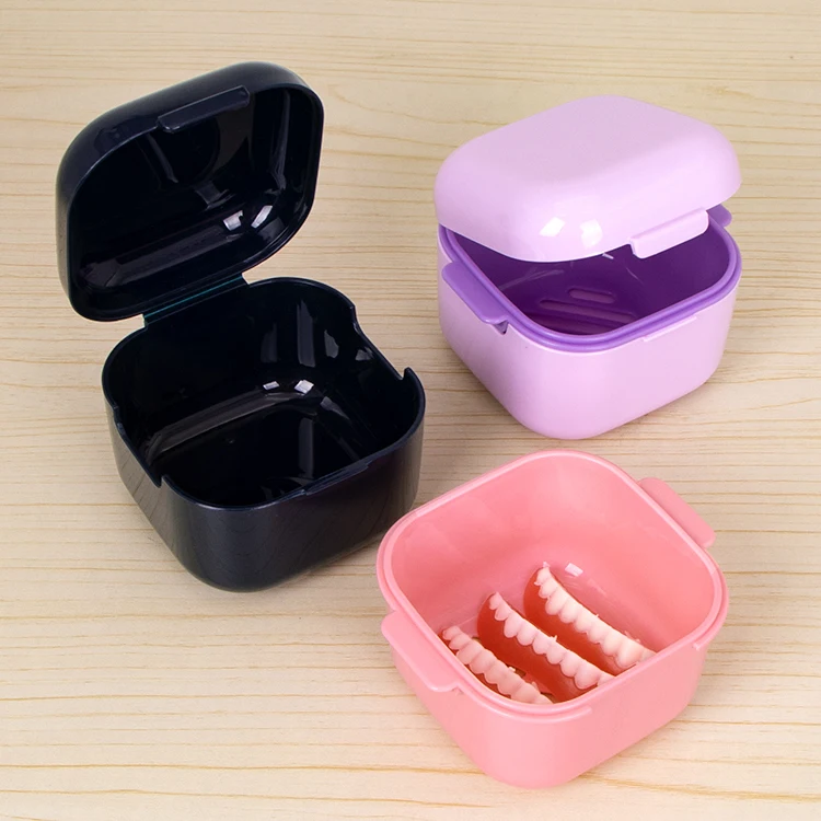 SUNSHING Plastic Toothbrush Case Dental Floss Case Kids Flashing Toothbrush Case Denture Bath Cutlery Box Tableware Box