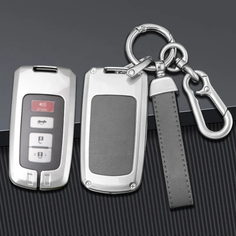 Для цинкового сплава шелк Toyota Kluger 2007 материалы хорошая цена крышка для автомобильных ключей защита Teft