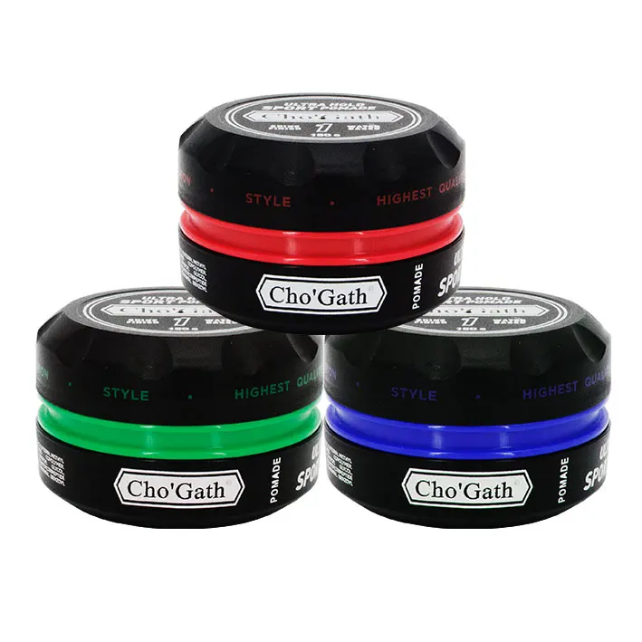 OEM Fashion Hair Wax for Hair Styling Aqua Hair Gel Wax Strong Hold Wholesale