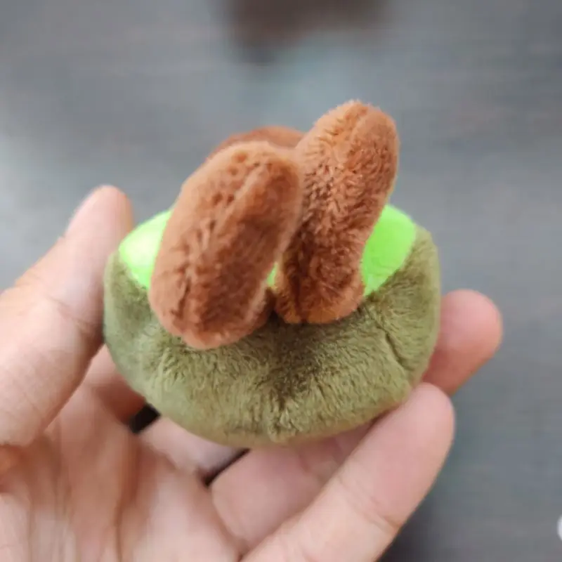 Mini Kawaii Doll Plush Avocado You Complete Me Keychain Avocado Pendant with keyring