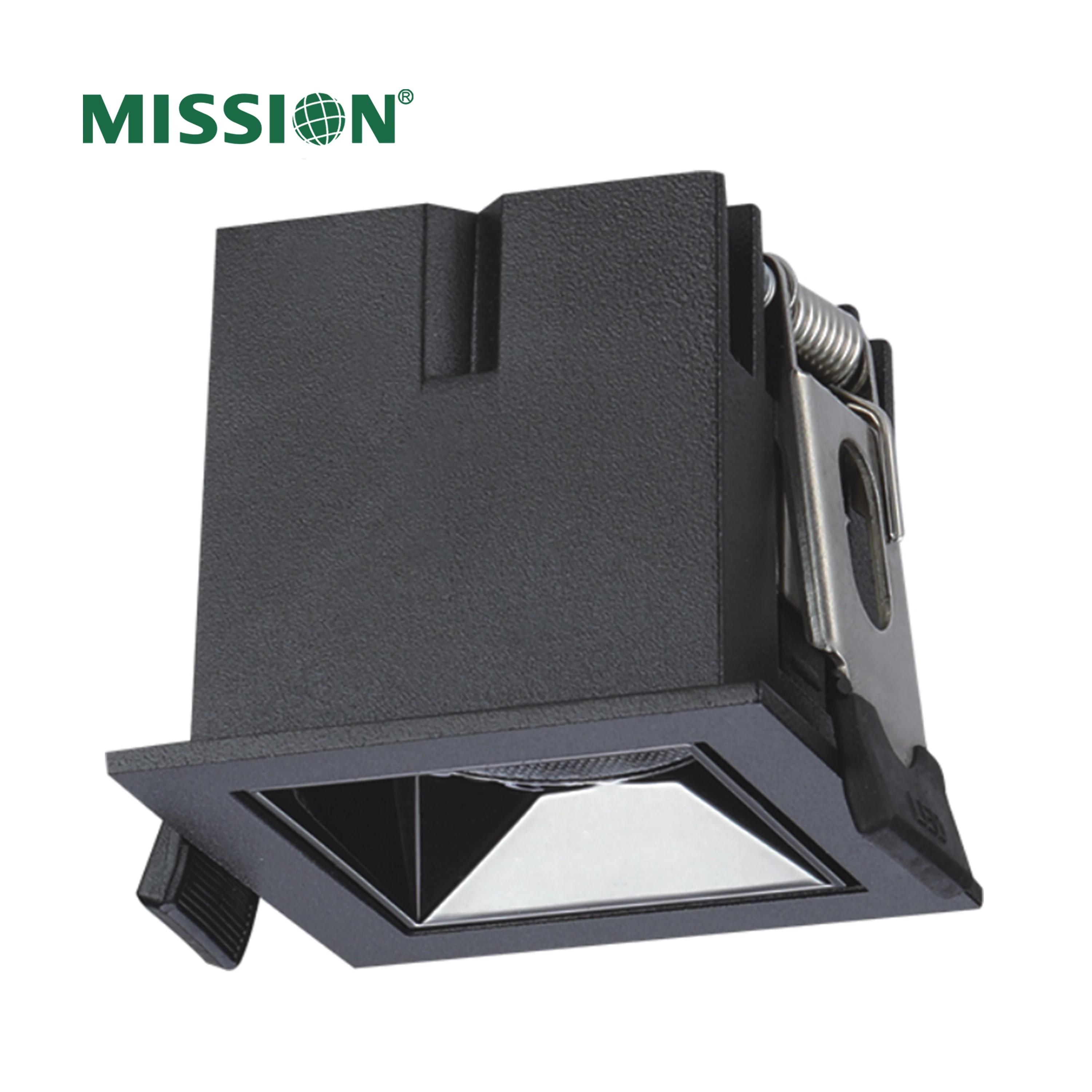  Hot Sale Modern 5W Square Aluminium Black Body Grille led Line