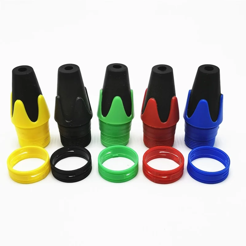 3 pin Connectors Plastic, black xlr in new type.