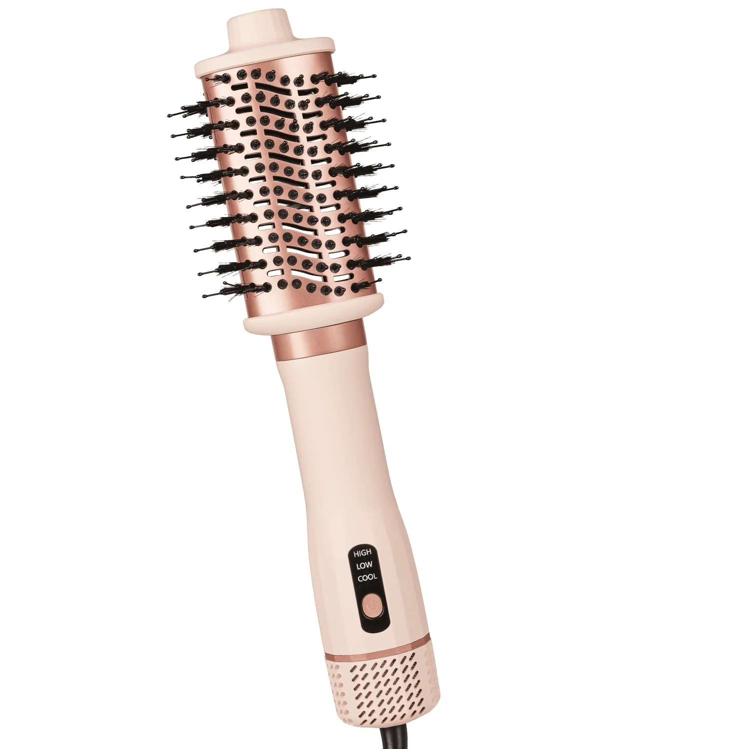 High-Speed 1600W Brushless Motor Hair Brush New Design ionic Laser Hair Dryer Electric Power Source Household Hotel Use Bristle