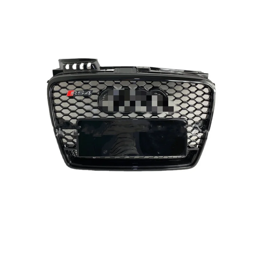 S line honeycomb radiator front grille for audi a4 b7 grille 2005-2008