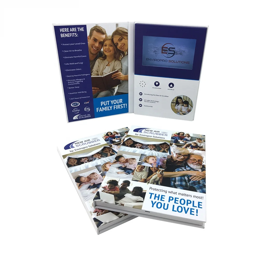 Проигрыватель рекламы LCD экран видео коробка 5 дюймов видео-дисплей