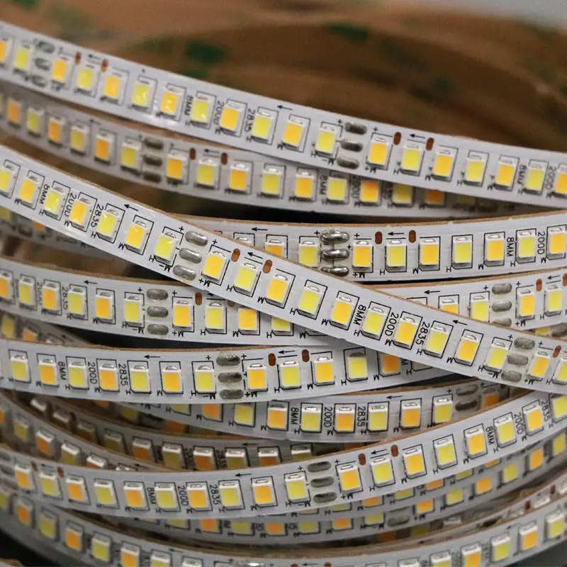 2022 new product Two-color light strip smd2835 DC12V High-brightness Lamp Beads LED Flexible Strip Light