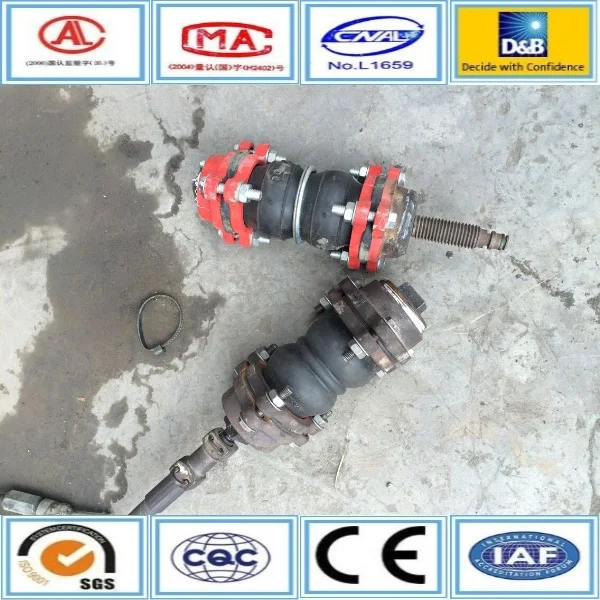 Triangle Flange and Bolt Connection Thread Flexible Expansion Joint for Pipe