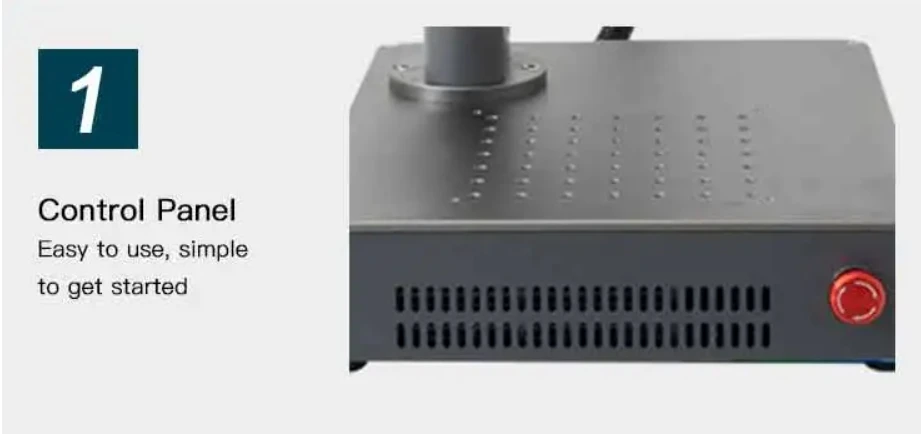 20w 30w 50w fiber laser Marking machine Laser Engraving Etching machine For Metal Jewelry Rings Bracelet