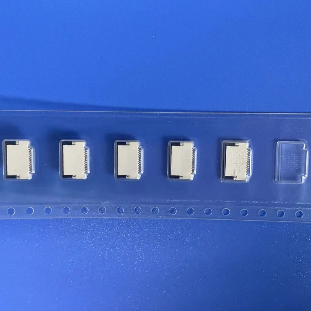 Custom specifications Transistor Black/Transparent Embossed Carrier Tape