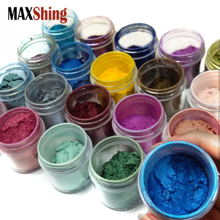 Набор банок для эпоксидной смолы, пигментный порошок слюды для мыла, декоративно-прикладного искусства, эпоксидные краски, логотип под заказ, более 30 цветов