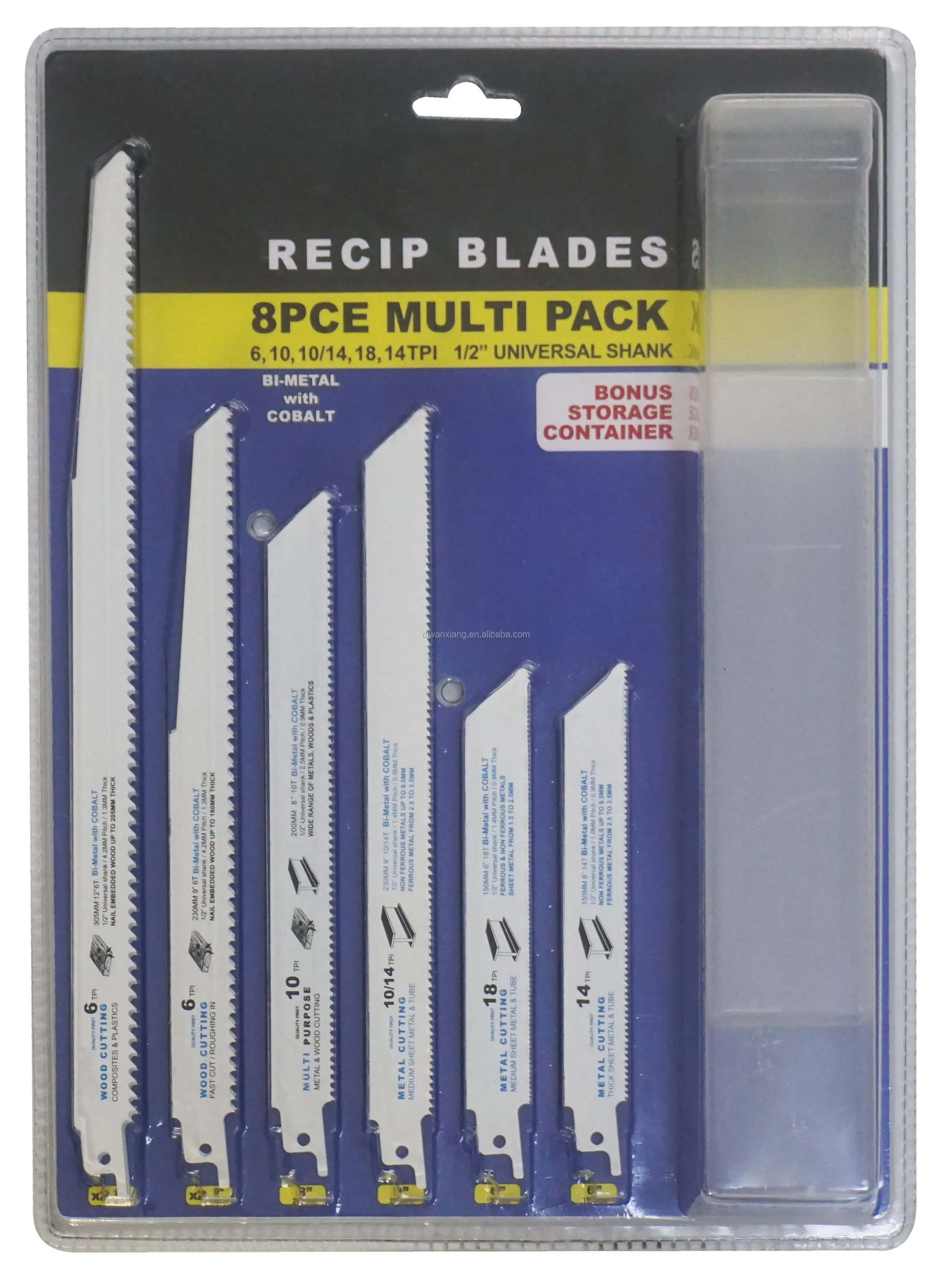 
HSS Cobalt Cutting Bi-metal Reciprocating Saw Blades For Pallet Repair 